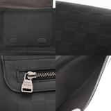 LOUIS VUITTON ルイヴィトン ダミエアンフィニ ディストリクト PM オニキス N41033 メンズ ダミエアンフィニレザー ショルダーバッグ Bランク 中古 銀蔵