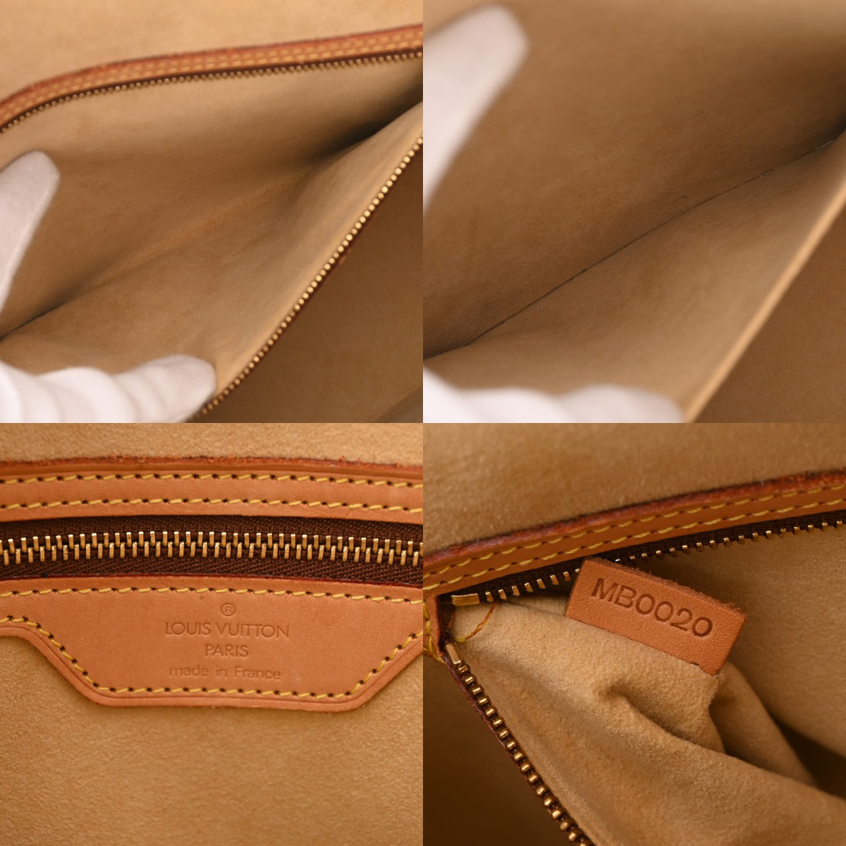 ルイヴィトン M511002 トートバッグ ブラウン  LOUIS VUITTON バビロン ヌメ革 LOUIS VUITTON ルイヴィトン モノグラム バビロン ブラウン M51102