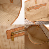 LOUIS VUITTON ルイヴィトン ダミエアズール ネヴァーフル MM 旧型 ホワイト N51107 レディース ダミエアズールキャンバス トートバッグ Bランク 中古 銀蔵