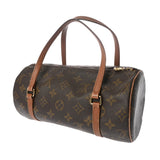 LOUIS VUITTON ルイヴィトン モノグラム パピヨン PM 旧型 ブラウン M51386 レディース モノグラムキャンバス ハンドバッグ Bランク 中古 銀蔵