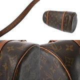 LOUIS VUITTON ルイヴィトン モノグラム パピヨン PM 旧型 ブラウン M51386 レディース モノグラムキャンバス ハンドバッグ Bランク 中古 銀蔵