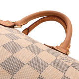 LOUIS VUITTON ルイヴィトン ダミエアズール スピーディ 30 旧型 ホワイト N41533 ユニセックス ダミエアズールキャンバス ハンドバッグ ABランク 中古 銀蔵