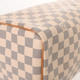 LOUIS VUITTON ルイヴィトン ダミエアズール スピーディ 30 旧型 ホワイト N41533 ユニセックス ダミエアズールキャンバス ハンドバッグ ABランク 中古 銀蔵