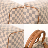 LOUIS VUITTON ルイヴィトン ダミエアズール スピーディ 30 旧型 ホワイト N41533 ユニセックス ダミエアズールキャンバス ハンドバッグ ABランク 中古 銀蔵