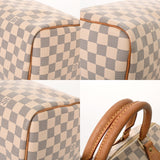 LOUIS VUITTON ルイヴィトン ダミエアズール スピーディ 30 旧型 ホワイト N41533 ユニセックス ダミエアズールキャンバス ハンドバッグ ABランク 中古 銀蔵