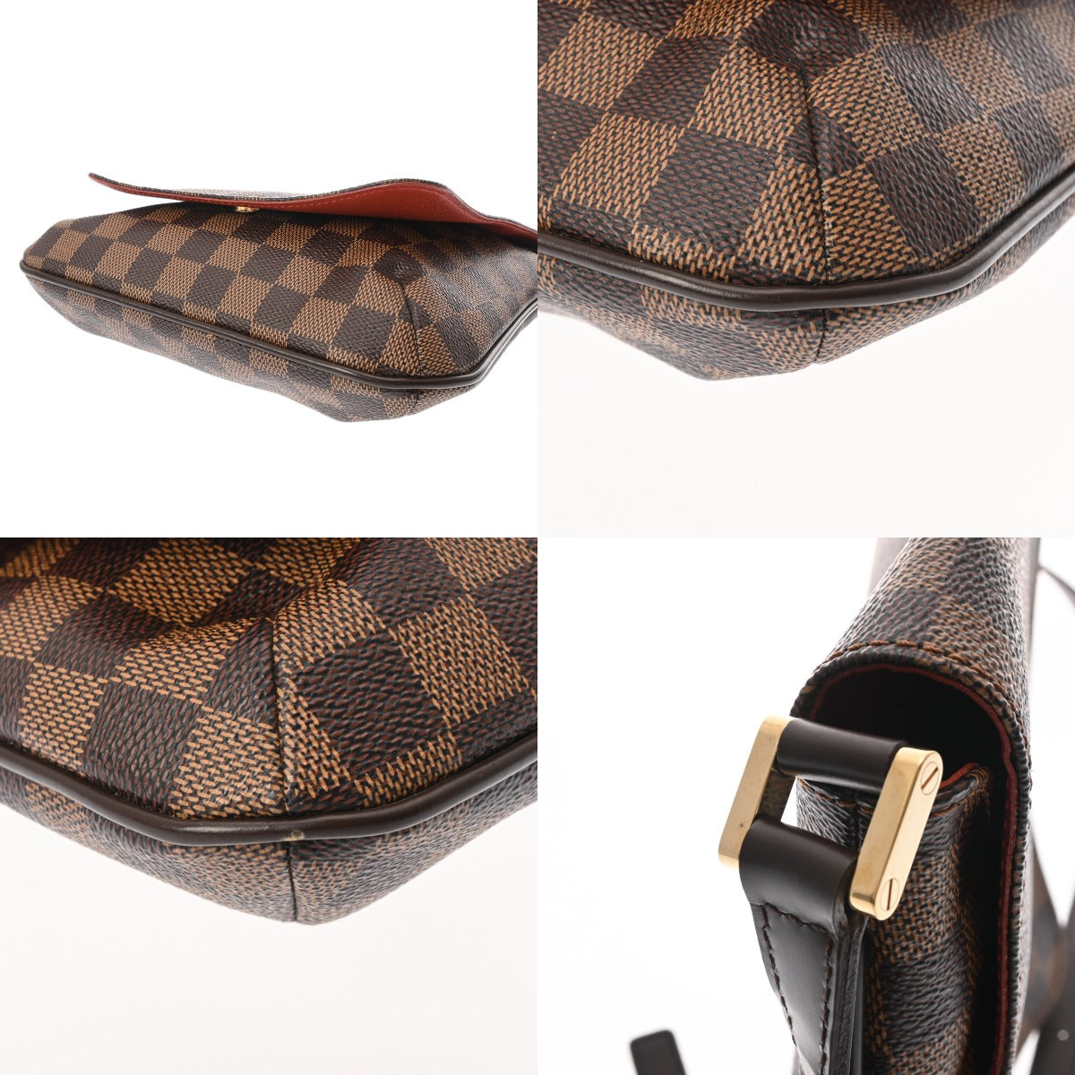 ルイ・ヴィトン LOUIS VUITTON ミュゼット・サルサロング N51300 ブラウン ダミエ・キャンバス ユニセックス ショルダーバッグ ルイ・ヴィトン LOUIS VUITTON ミュゼット・サルサロング N51300