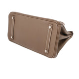 HERMES エルメス バーキン 30 エトゥープ T刻印(2015年頃) レディース トリヨンクレマンス ハンドバッグ ABランク 中古 銀蔵