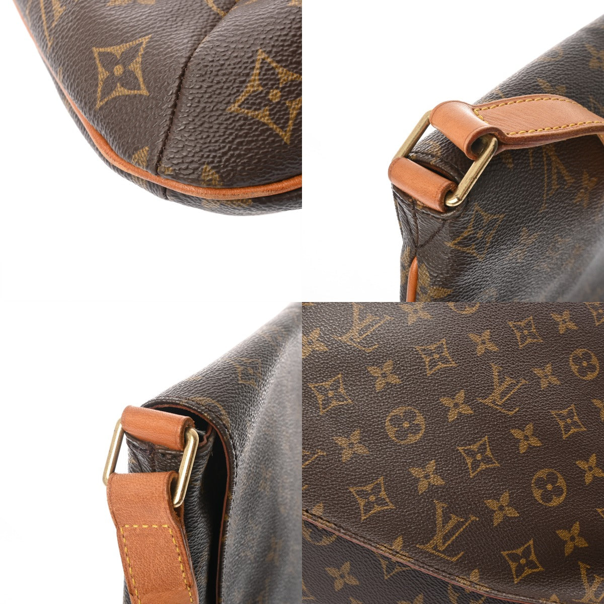 LOUIS VUITTON ルイヴィトン モノグラム ミュゼット ブラウン M51256