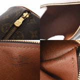 LOUIS VUITTON ルイヴィトン モノグラム パピヨン PM ブラウン M51386 レディース モノグラムキャンバス ハンドバッグ Bランク 中古 銀蔵