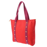 LOUIS VUITTON ルイヴィトン アンティグア カバ MM レッド M40034 レディース コットンキャンバス ハンドバッグ Aランク 中古 銀蔵