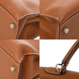 HERMES エルメス ケリー 32 外縫い ゴールド □K刻印(2007年頃) レディース トゴ 2WAYバッグ ABランク 中古 銀蔵