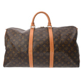 LOUIS VUITTON ルイヴィトン モノグラム キーポルバンドリエール 50 ブラウン M41416 レディース モノグラムキャンバス ボストンバッグ Bランク 中古 銀蔵