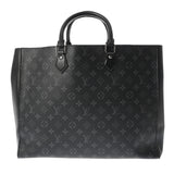 LOUIS VUITTON ルイヴィトン モノグラムエクリプス グランサック 黒/グレー M44733 メンズ モノグラムキャンバス トートバッグ ABランク 中古 銀蔵