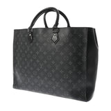 LOUIS VUITTON ルイヴィトン モノグラムエクリプス グランサック 黒/グレー M44733 メンズ モノグラムキャンバス トートバッグ ABランク 中古 銀蔵