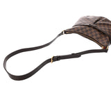 LOUIS VUITTON ルイヴィトン ダミエ ブルームズベリ PM ブラウン N42251 レディース ダミエキャンバス ショルダーバッグ Aランク 中古 銀蔵
