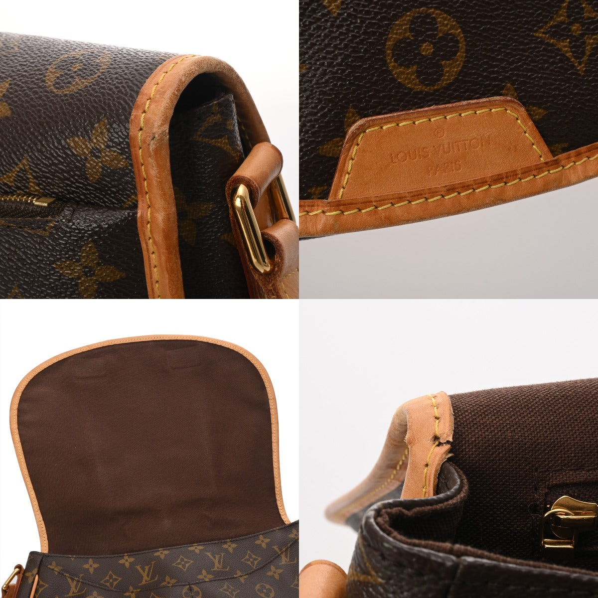 LOUIS VUITTON ルイヴィトン モノグラム メニルモンタン MM ブラウン