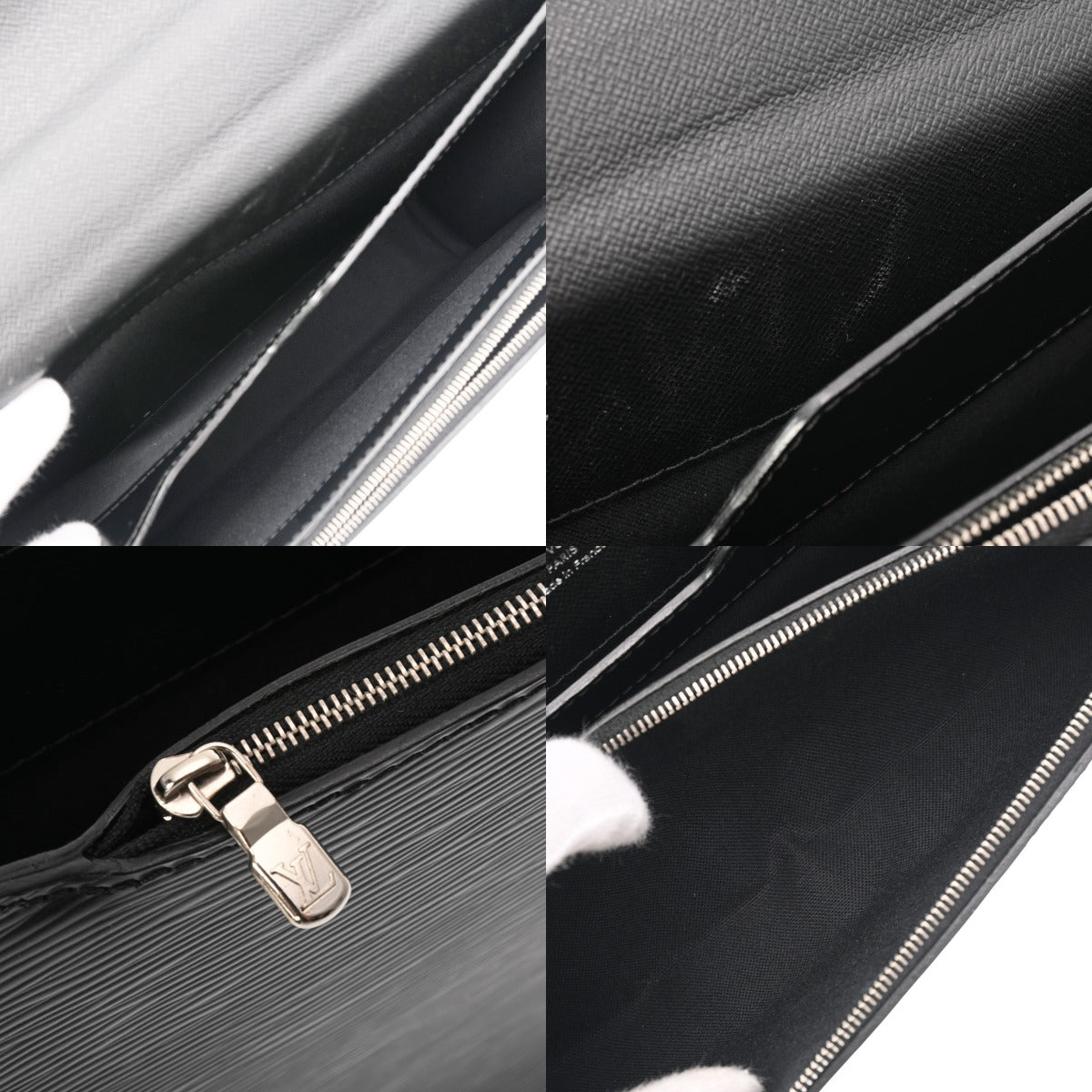 新品同様 ルイヴィトン エピ ラギート M54552 レザー ビジネス バッグ 1円 ルイヴィトン LOUIS VUITTON LV M54552 エピ ラギート ビジネス