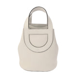 HERMES エルメス インザループ 18 ニューホワイト B刻印(2023年頃) レディース トリヨンクレマンス ヴォースイフト ハンドバッグ 新同 中古 銀蔵