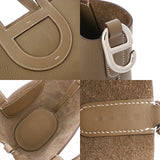 HERMES エルメス インザループ 18 エトゥープ W刻印(2024年頃) レディース トリヨンクレマンス ヴォースイフト ハンドバッグ 未使用 銀蔵