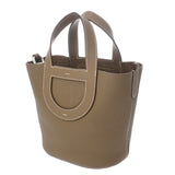 HERMES エルメス インザループ 18 エトゥープ W刻印(2024年頃) レディース トリヨンクレマンス ヴォースイフト ハンドバッグ 未使用 銀蔵