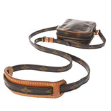 LOUIS VUITTON ルイヴィトン モノグラム ミニ ダヌーブ ブラウン M45268 レディース モノグラムキャンバス ショルダーバッグ Bランク 中古 銀蔵