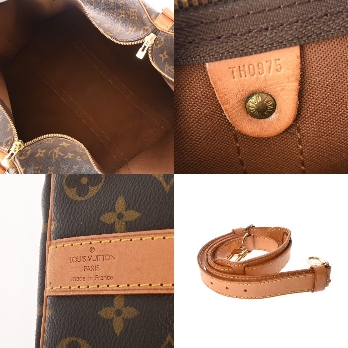LOUIS VUITTON ルイヴィトン モノグラム キーポルバンドリエール 50 