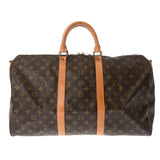 LOUIS VUITTON ルイヴィトン モノグラム キーポルバンドリエール 50 ブラウン M41416 レディース モノグラムキャンバス ボストンバッグ Bランク 中古 銀蔵
