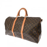 LOUIS VUITTON ルイヴィトン モノグラム キーポルバンドリエール 50 ブラウン M41416 レディース モノグラムキャンバス ボストンバッグ Bランク 中古 銀蔵