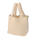 HERMES エルメス ピコタン ロック MM ナタ Y刻印(2020年頃) レディース トリヨンクレマンス ハンドバッグ Aランク 中古 銀蔵