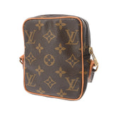 LOUIS VUITTON ルイヴィトン モノグラム ミニ ダヌーブ ブラウン M45268 レディース モノグラムキャンバス ショルダーバッグ Bランク 中古 銀蔵