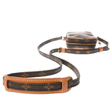 LOUIS VUITTON ルイヴィトン モノグラム ミニ ダヌーブ ブラウン M45268 レディース モノグラムキャンバス ショルダーバッグ Bランク 中古 銀蔵