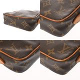 LOUIS VUITTON ルイヴィトン モノグラム ミニ ダヌーブ ブラウン M45268 レディース モノグラムキャンバス ショルダーバッグ Bランク 中古 銀蔵