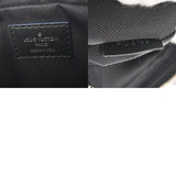 LOUIS VUITTON ルイヴィトン グラフィットマップ ダヌーブ PM NM 黒/グレー N40239 メンズ ダミエグラフィットキャンバス ショルダーバッグ ABランク 中古 銀蔵