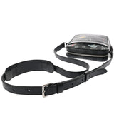 LOUIS VUITTON ルイヴィトン グラフィットマップ ダヌーブ PM NM 黒/グレー N40239 メンズ ダミエグラフィットキャンバス ショルダーバッグ ABランク 中古 銀蔵