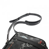LOUIS VUITTON ルイヴィトン グラフィットマップ ダヌーブ PM NM 黒/グレー N40239 メンズ ダミエグラフィットキャンバス ショルダーバッグ ABランク 中古 銀蔵