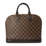 LOUIS VUITTON ルイヴィトン ダミエ アルマ 旧型 ブラウン N51131 レディース ダミエキャンバス ハンドバッグ Aランク 中古 銀蔵