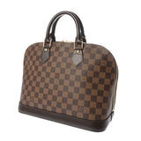LOUIS VUITTON ルイヴィトン ダミエ アルマ 旧型 ブラウン N51131 レディース ダミエキャンバス ハンドバッグ Aランク 中古 銀蔵