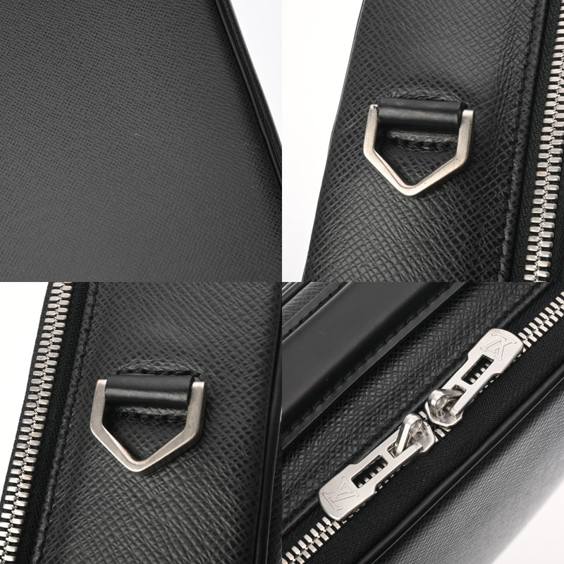 ルイヴィトン✨タイガ 黒 ポルトモネ セルゲイ パース アルドワーズ LOUIS VUITTON ルイヴィトン タイガ ポルト オルディナトゥール
