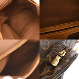 LOUIS VUITTON ルイヴィトン モノグラム モンスリ GM ブラウン M51135 ユニセックス モノグラムキャンバス リュック・デイパック Bランク 中古 銀蔵