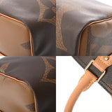 LOUIS VUITTON ルイヴィトン モノグラムジャイアント リバース スピーディバンドリエール 30 ブラウン M44602 レディース モノグラムジャイアント ハンドバッグ Aランク 中古 銀蔵