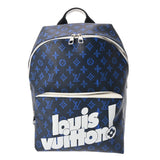 LOUIS VUITTON ルイヴィトン エブリデイLV ディスカバリーバックパック PM ブルー M45879 ユニセックス カーフ リュック・デイパック Aランク 中古 銀蔵