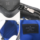 LOUIS VUITTON ルイヴィトン モノグラムエクリプス ダヌーブ PPM トランクプリント ブラック M45928 メンズ モノグラムエクリプスキャンバス ショルダーバッグ Aランク 中古 銀蔵