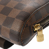 LOUIS VUITTON ルイヴィトン ダミエ ジェロニモス 後期型 ブラウン N51994 メンズ ダミエキャンバス ボディバッグ ABランク 中古 銀蔵