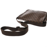 LOUIS VUITTON ルイヴィトン ダミエ ブルックリン MM ブラウン N51211 ユニセックス ダミエキャンバス ショルダーバッグ Bランク 中古 銀蔵