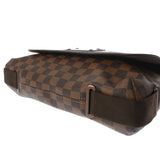 LOUIS VUITTON ルイヴィトン ダミエ ブルックリン MM ブラウン N51211 ユニセックス ダミエキャンバス ショルダーバッグ Bランク 中古 銀蔵