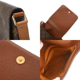 LOUIS VUITTON ルイヴィトン モノグラム ミュゼットサルサ ショート ブラウン M51258 レディース モノグラムキャンバス ショルダーバッグ Bランク 中古 銀蔵