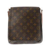 LOUIS VUITTON ルイヴィトン モノグラム ミュゼットサルサ ショート ブラウン M51258 レディース モノグラムキャンバス ショルダーバッグ Bランク 中古 銀蔵