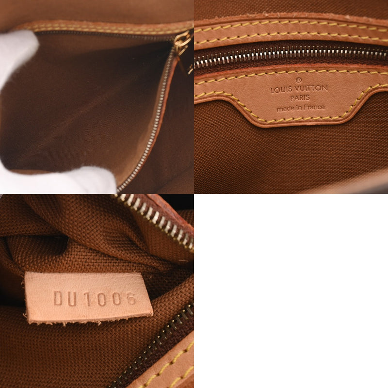 LOUIS VUITTON ルイヴィトン モノグラム ミニルーピング ブラウン