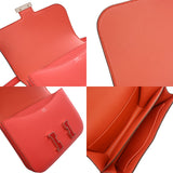 HERMES エルメス コンスタンス3 ミニ 18 ミロワール ローズテキサス Z刻印(2021年頃) レディース ヴォーエプソン ショルダーバッグ Aランク 中古 銀蔵