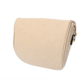 LOUIS VUITTON ルイヴィトン モノグラムアンプラント ミニバムバッグ クレーム M83275 レディース レザー ショルダーバッグ 新同 中古 銀蔵